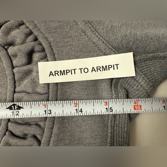 Lululemon Cuddle Up Jacket Heathered Blurred Grey Glitter SEE Measurements Small - Picture 7 of 9